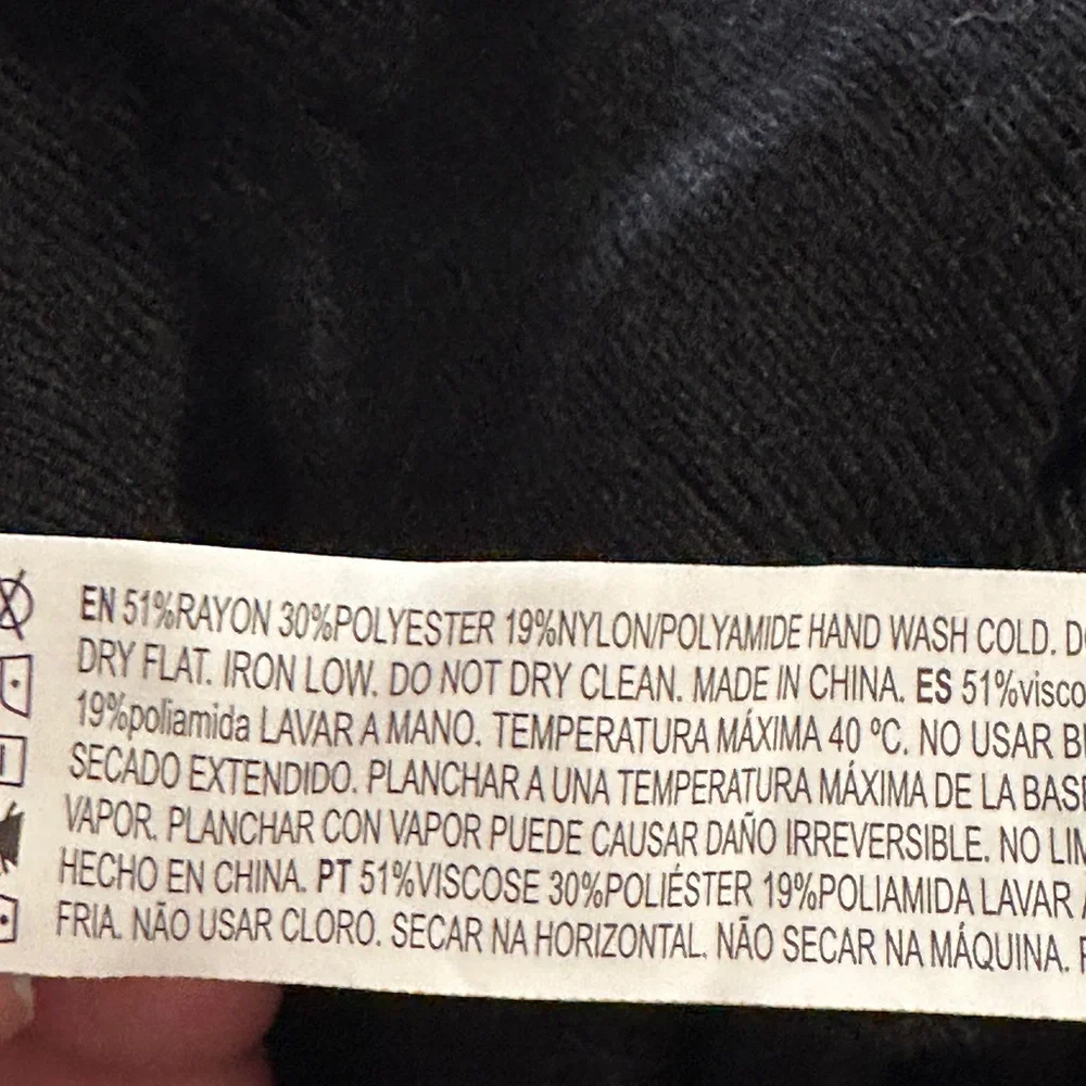 NWT Forever 21 Black Knit Turtleneck Sweater Dress. Retail $29.99 - Picture 8 of 8